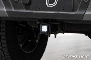 Ford F-150 LED Pod Reverse Kit - Rear - Diode Dynamics - C1R HitchMount + SSC1 Pods - `21-`23